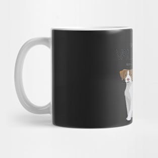 My Brittany Spaniel Dog Is My Valentines Day T-Shi Mug